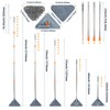 85Inch Wall Mop, Long Handle Wall Cleaner,Baseboard Cleaner Tool with