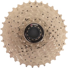 Edge Bicycle Cassette 9 Speed Silver Mountain Bike Sprocket 9-Speed Gear Ratio 11-32 | 11-34 | 11-36 (11-34 Teeth)
