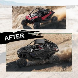 NIXFACE RZR PRO XP Aluminum Roof Fit for 2020-2023 Polaris RZR PRO XP/RZR Turbo R (2 Seater) Replace #2883743-458