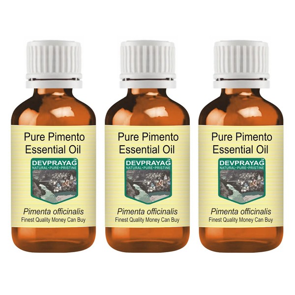 Devprayag Pure Pimento Essential Oil (Pimenta officinalis) Natural Therapeutic Grade