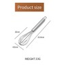 Aeyistry 8 inch Stainless Steel Egg Whisk Multifunction Hand Egg