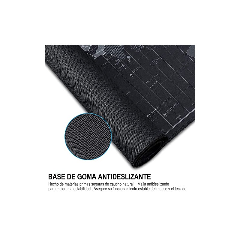 EASYTAO Alfombrilla para Ratón XXL Profesional (800*300*3mm),Antideslizante