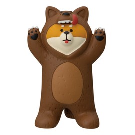 Decorle Concombre ZHW-86004H Wolves Puppies 1.5 x 1.3 x 2.3 inches (38 x 32 x 58 mm)
