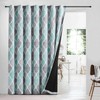Beauoop 100% Blackout Curtains 84 Inches Long for Patio Sliding