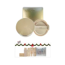 IOPE 아이오페 슈퍼바이탈 쿠션 EX 23호 네추럴베이지 본품16g+리필16g 특별행사 Iope Super Vital Cushion EX No. 23 Natural Beige Full Size 16g + Refill 16g Special Offer