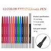 FantasyDay 12 Farben Wasserfest Wischfester Eyeliner Cremig Weiche Textur Eyelinerstift