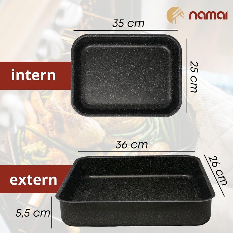 NAMAI - Casserole Dish 35 cm x 25 cm -