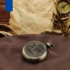 eMagTech Retro Style Portable Camping Survival Compass Metal Pocket Compass
