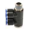 IQS 4-Way Distributor Multiple Distributor with Male Thread R 1/2
