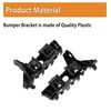 Front Bumper Bracket Set Left and Right Side for Honda