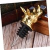 LABRIMP Rhino Head Wine Pourer and Stopper Creative Zinc Alloy