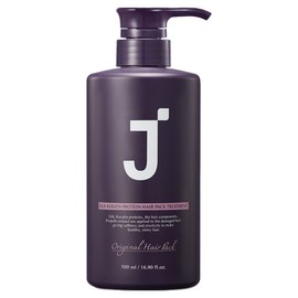 J.Sup Silk Keratin Hair Pack Treatment Peony Scent, 500ml, 1 Piece / 제이숲 실크 케라틴 헤어팩 트리트먼트 피오니향, 500ml, 1개