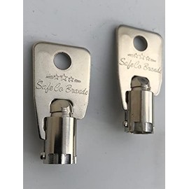 Chicago Lock ACE Tubular Barrel Keys Cut to Your Code: GG101-GG150 Only 2-Keys SafeCo Brands (GG101)