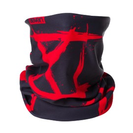 ELEVEN SPORTSWEAR Neck Warmer for Men, Women and Kids, Multifunctional Neck Warmer for Sports, Scarf, Face Mask, Toddler, Neck Tube, Neck Cuff, Neck Gaiter, Multifunctional, XI Red, unisize man woman kids