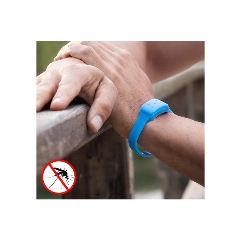 Pulsera Repelente Anti Mosquitos Y Zancudos Contra Agua