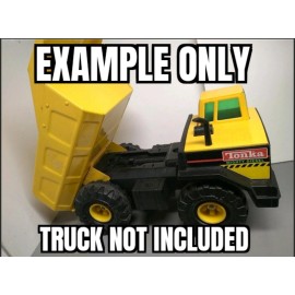 Tonkamania Stickers For Mighty Tonka Mighty Diesel Dump Truck Yellow