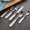 CATHYLIN REVERIE Collection 18/10 Stainless Steel Vintage Flatware set,Sliverware set,Dishwasher