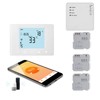 Wireless Indoor Thermostat RF 8 Receivers Control Programmable Remote Temperature