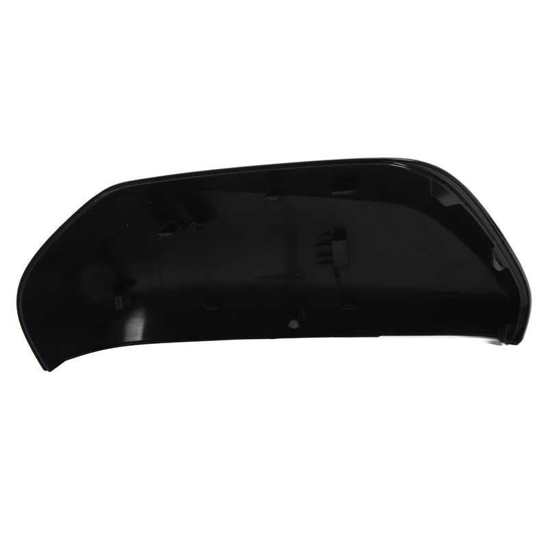 Side Mirror Cover Cap Black UV Resistant Rearview Mirror Cover