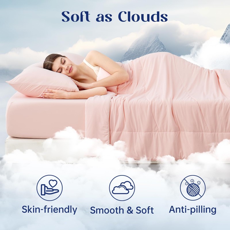 Dream Valley® Outlast® Deepsleep Cooling Comforter, Throw Size, NASA-Grade Space
