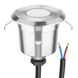 Parlat LED Recessed Ground Light AGENA For Outdoor, Cold White, 7lm, IP65, 230V, 60mm Ø