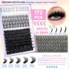 Kit De Extensiones De Pestañas De Alta Capacidad,972 Pcs