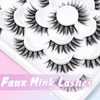 Losha Lashes Wispy False Eyelashes Natural Look Fluffy Eye Lashes