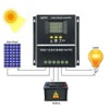 Voltage Automatic Identification Solar Controller LCD Display Off-grid System Electrical