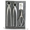 vouiu 3-Piece Bonsai Tool Set,11inch Concave Cutter,11.5inch Knob Cutter,7.5inch Bonsai