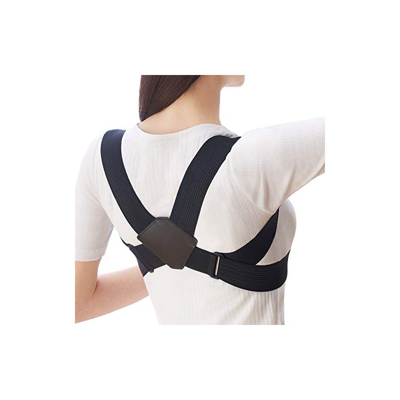 Magicolab Posture Belt, Easy Fit, Black, Medium to Large