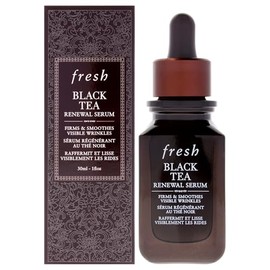 Suero renovador de té negro de Fresh para mujeres, suero de 1 onza