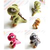 gdy Set of 2 Keychains, Cute Plush Bag Charm Toy