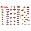 One Stop Nails San Francisco 49ers Waterslide & Clear Vinyl