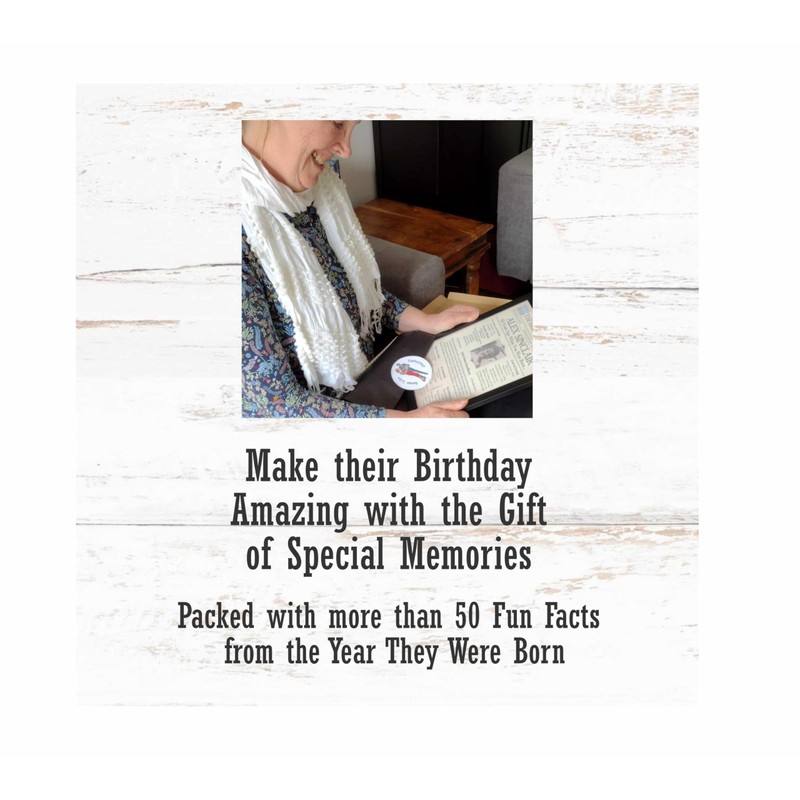 70th Birthday Gift Ideas - Year You Were Born 1955