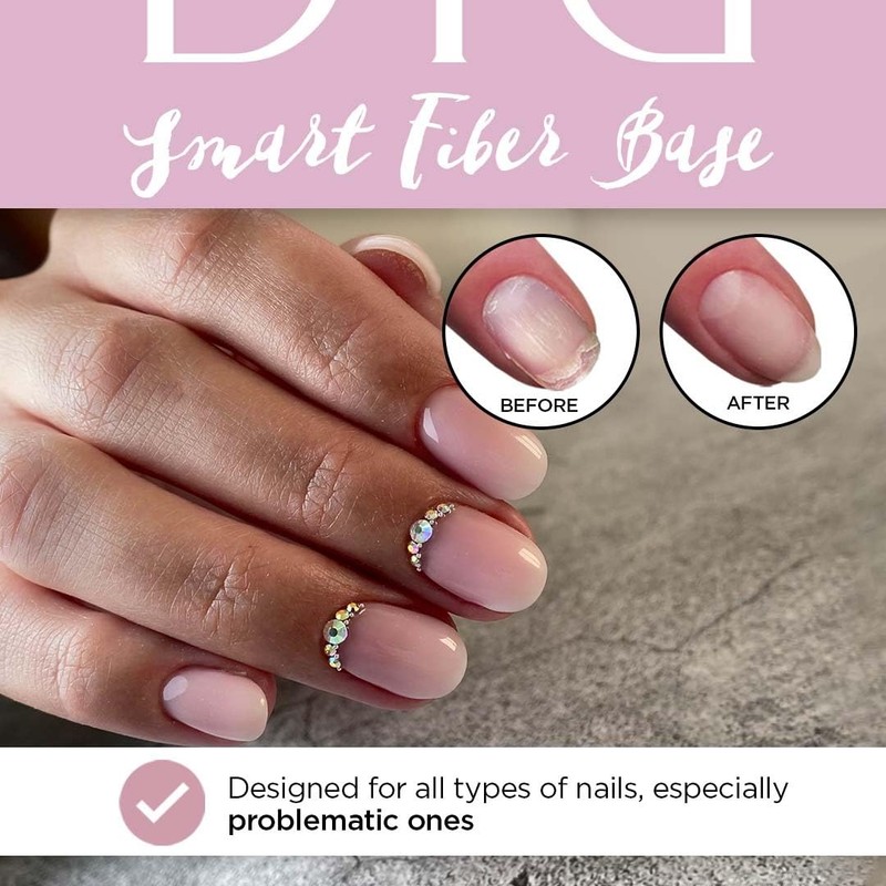 Premium Fibre Base Gel, Didier Lab, For Damaged Nails, Nail
