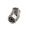 Beduan Stainless Steel 3/8 Compression Tee Fitting - 3/8" Inlet