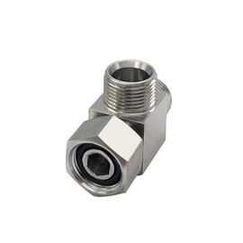 Beduan Stainless Steel 3/8 Compression Tee Fitting - 3/8" Inlet & Outlet Angle Stop