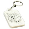 Dog and Cat 3D Printed Keychains, Decorative Zipper Pulls, Black