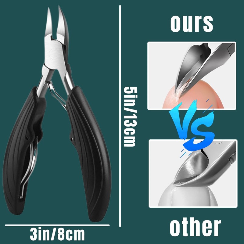Toe Nail Clippers for Thick Nails,Heavy Duty Professional Nail Clippers