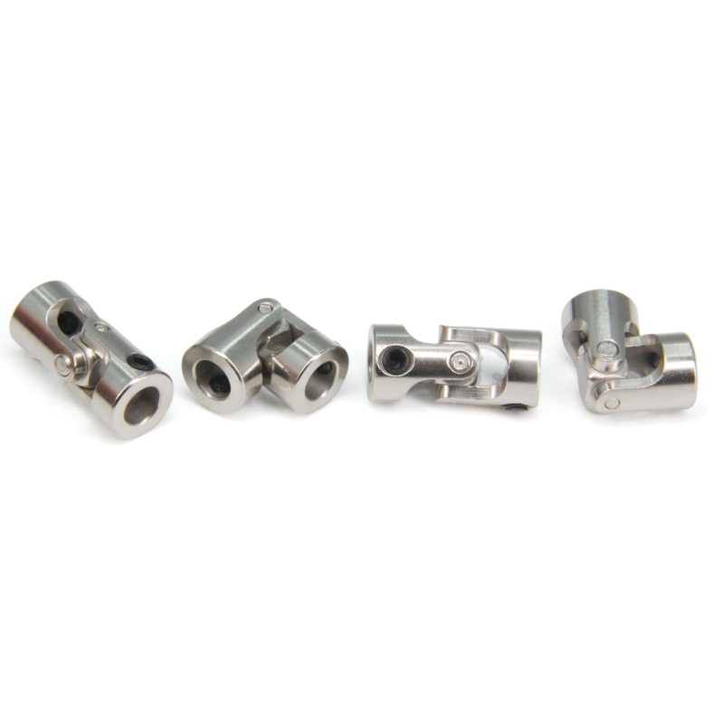 Yeebyee 6mm to 6mm Rotatable Universal Steering Joint Shaft Coupling