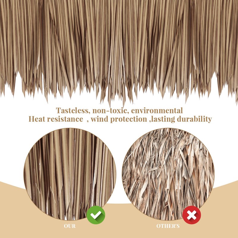 Mexican Tiki Hut Grass Skirting Roof Tiki Bar Grass Duck