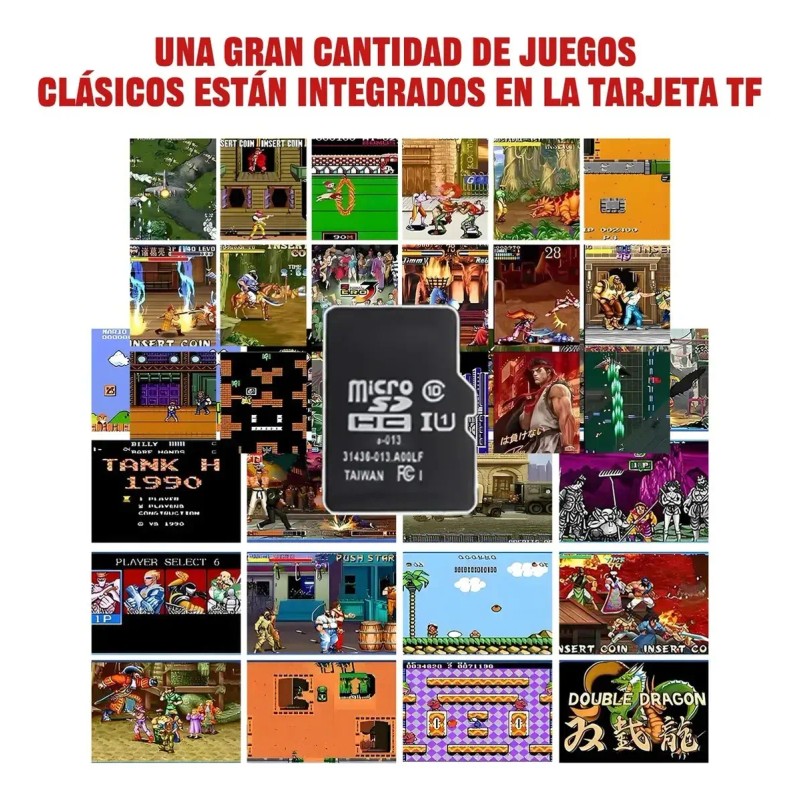 Consola De Video Juegos Retro Contro Inalámbrico 4k