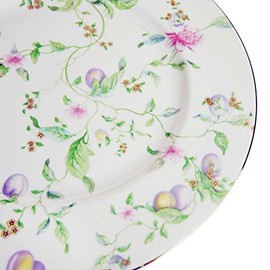 Wedgwood Sweet Plum Plate, 10.6 inches (27 cm), Total Handle