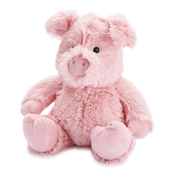 warmies Cozy Plush Pig Lavender Scented Microwavable Toy