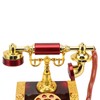 Dial Telephone Shaped Music Box Exquisite Retro Music Jewelry Box