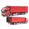 Pull Back Container Truck Toy High Simulation Plastic Alloy Container