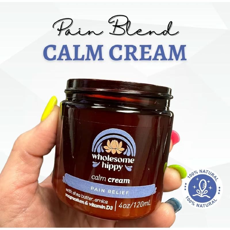 Calm Cream with Magnesium & VitaminD3-Pain Blend - Volume: A
