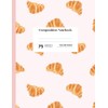Parisian Delight Coquette Croissant Pattern | Composition notebook | College