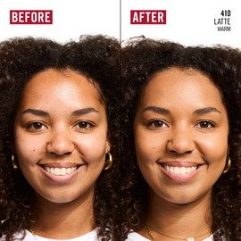 Rimmel London Kind & Free BLUR IT OUT Mattierende Foundation, 410, Milch, Ganztägiger Glanz, Make-up mit leichtem Matt-Finish, 30 ml