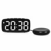 Vibrating Alarm Clock for Heavy Sleepers – Large LED Display